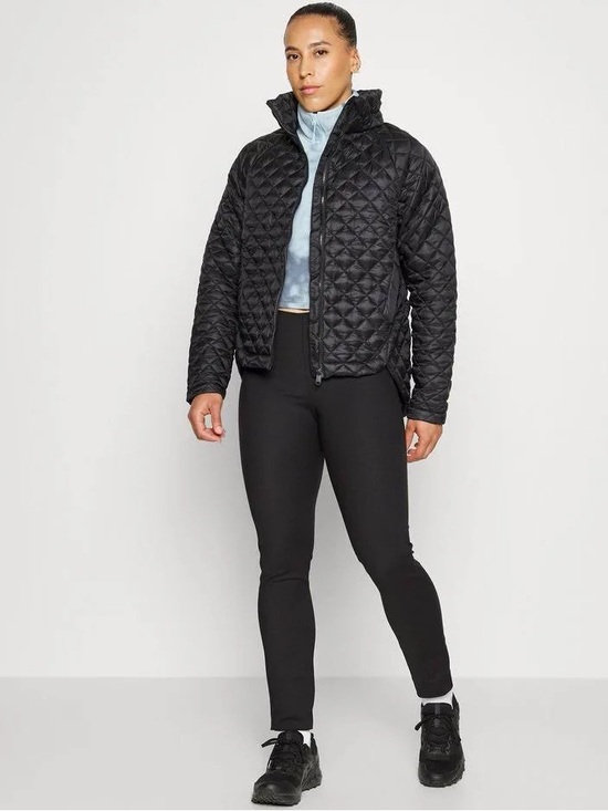 Athleta Jackets & Blazers - Athleta black quilted whisper featherless jacket sz sm